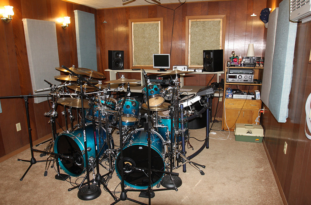 Home Studio Soundproofing Before Pics