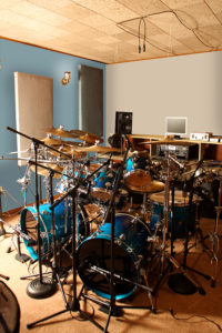Home Drum Recording Studio Colors