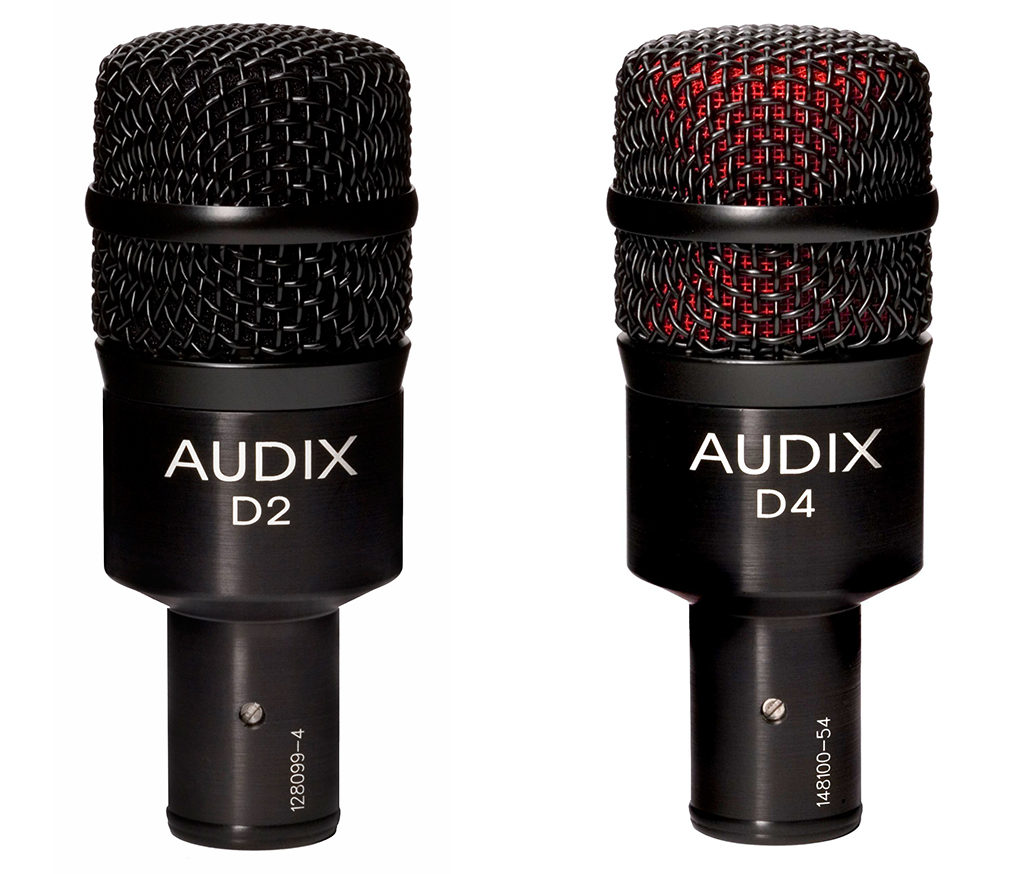 Richard Geer Uses Audix D2 and D4 Tom Mics